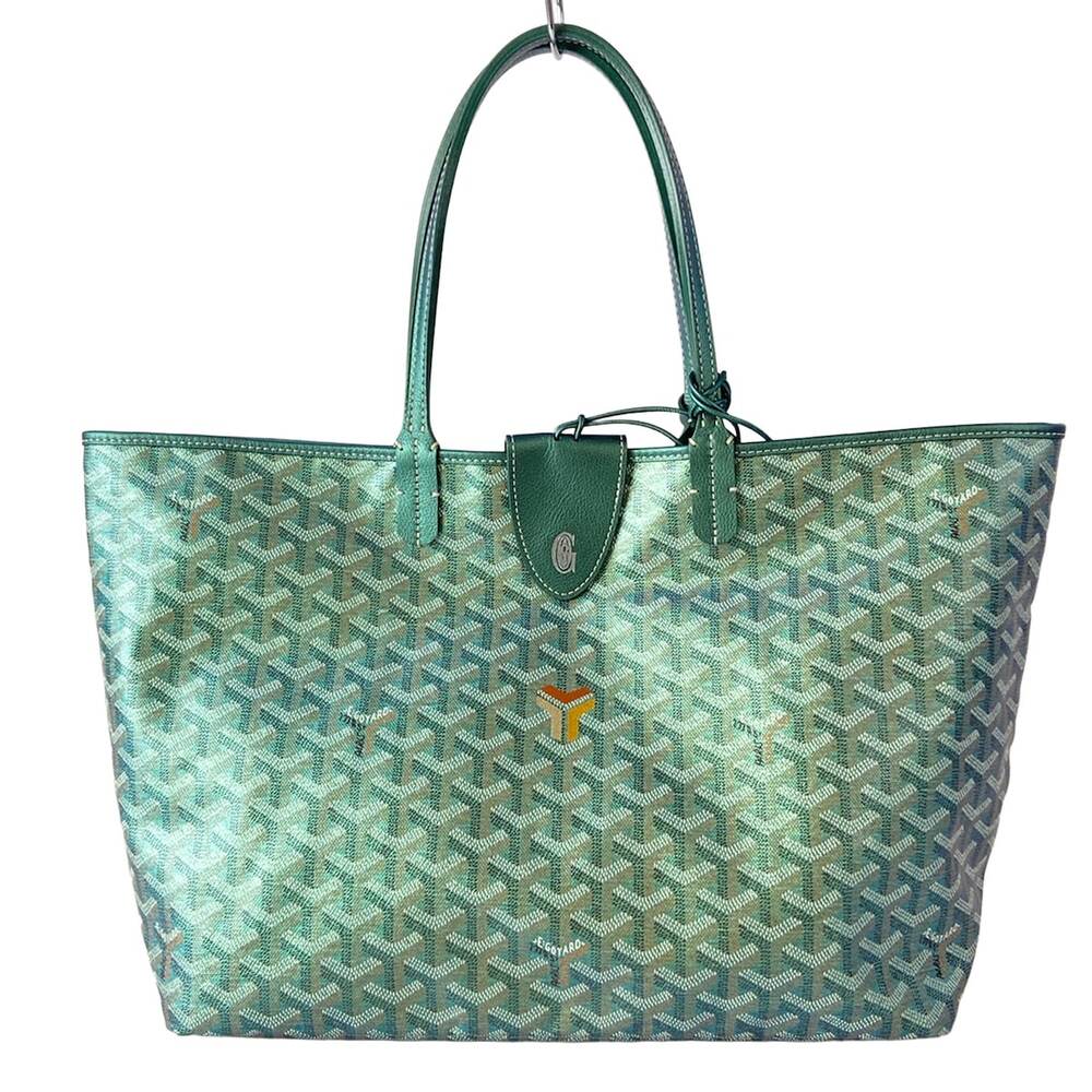 Goyard Saint Louis PM Tote Bag Coated Canvas Leather